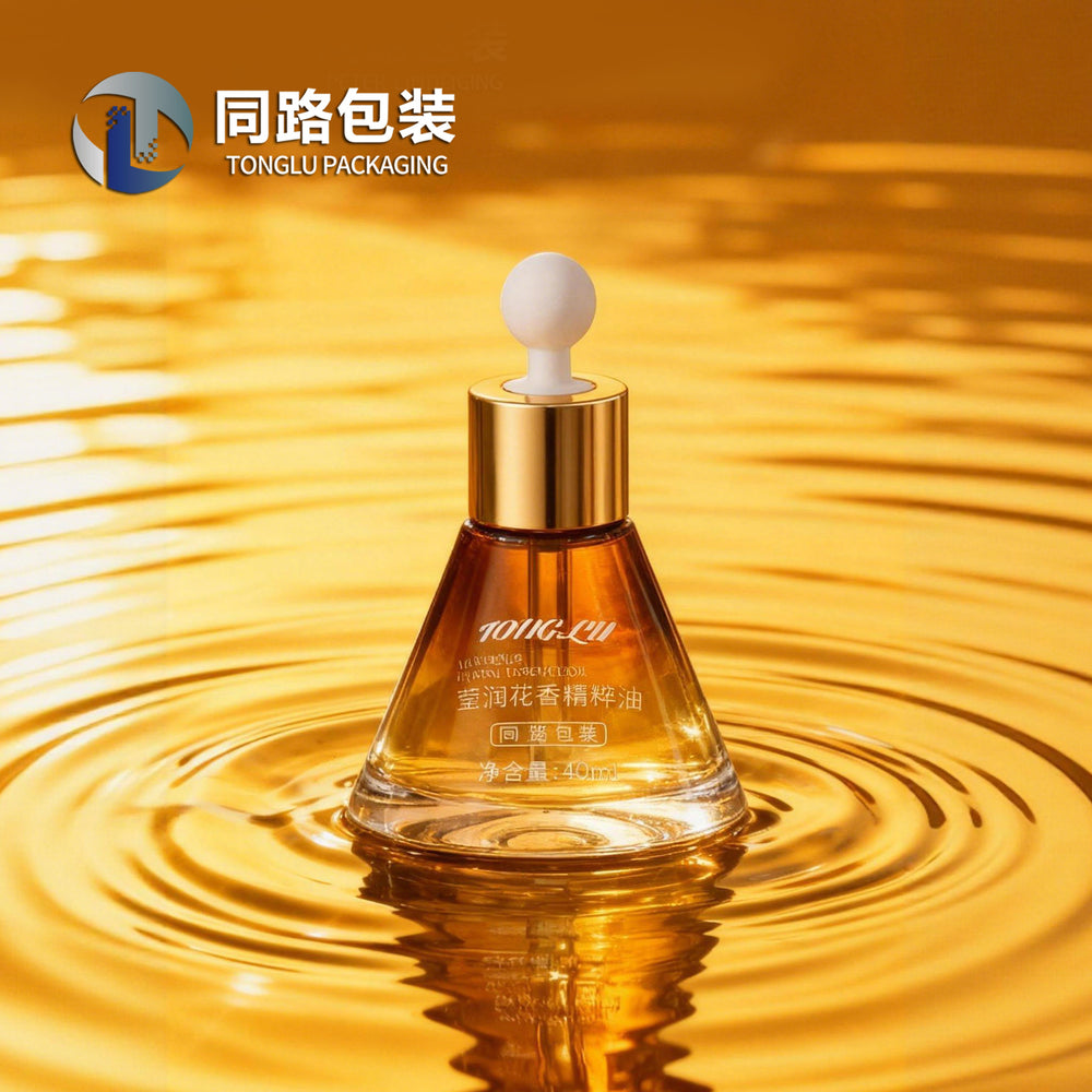 New cosmetic set packaging materials, dropper essential oil bottle, 40ml serum bottle. logo, craftsmanship, and color are all customizable