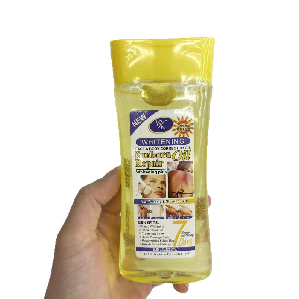after-sun repair care oil, facial and body dual-purpose deep hydrating moisturizing essence oil 200ml