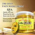 exclusive 24k gold facial mask moisturizing, hydrating, repairing and cleansing cream 600g foreign trade wholesale