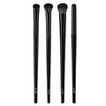 Jonbos wooden handle eyeshadow brush fiber hair large detail tapered silkworm brush eye smudge brush makeup brush eye makeup