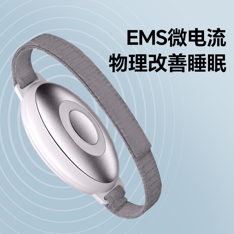 bestseller: smart & minimalist handheld sleep aid - ems pulse, white noise, stress relief, calming, high-efficiency deep sleep support