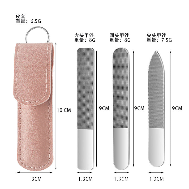 Ready-to-ship nano glass nail file - shaping, sanding, polishing strip - double-sided crystal sanding file - nail art tool