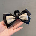 Elegance style double-sided bows gripper hairpin girl on the run princess shark clip elegantclassy top clip
