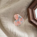 Acetate heart - iridescent