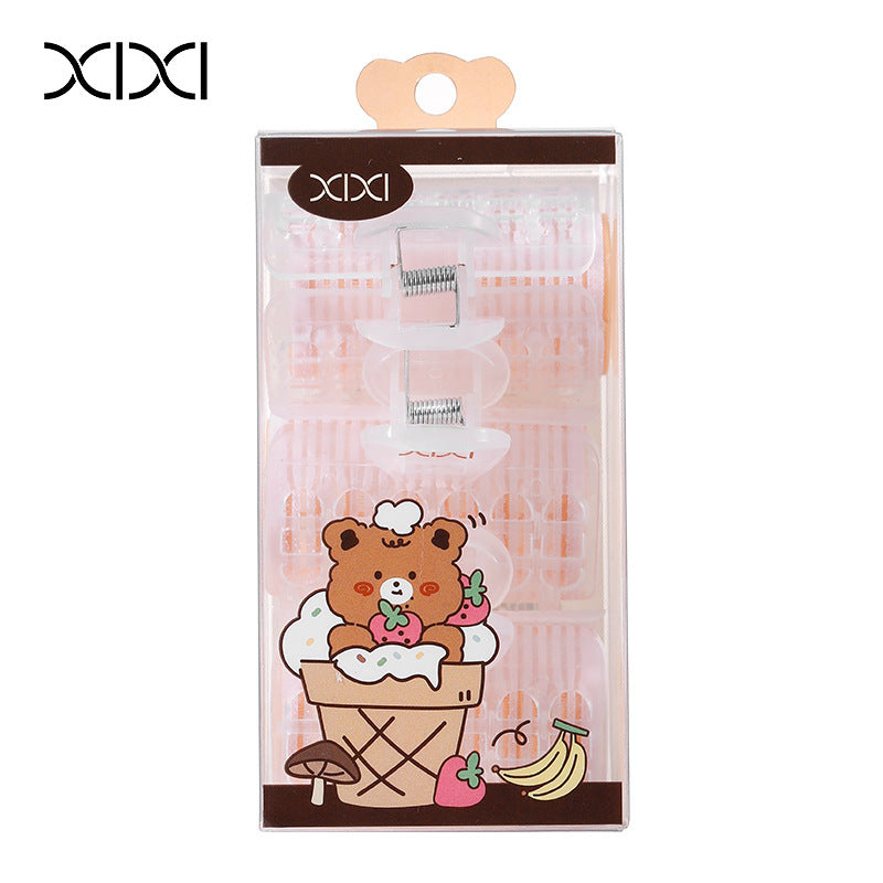 Xixi magic hair curler 3 pack high skull handy gadget student no iron no hair damage air bangs clip curling barrel