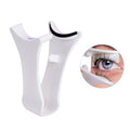 Pingdu magnetic eyelash curler v-shaped clip all-in-one white in stock false eyelash application tool magnetic easy to use