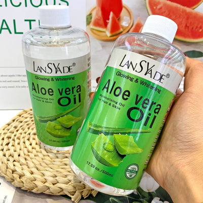 castor oil 500ml aloe vera compound essential oil soothing body massage oil export wholesale
