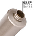 High-end 500ml wash & care travel bottles - flat shoulder pet plastic empty bottles with pump for lotion, shampoo, and body wash