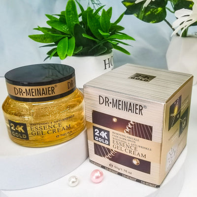 exclusive 24k gold anti-wrinkle cream, moisturizing, repairing, lifting and firming facial essence gel gel