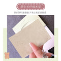 Marcelia hemp pulp granule suede fragrance oil-absorbing sheets - facial oil control for women, green tea, bamboo charcoal, rose scent, 100 sheets