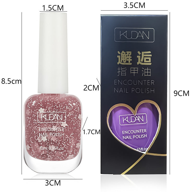 New water-based peel-off nail polish set - nude, no-bake, long-lasting, quick-drying, whitening, transparent - wholesale