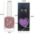 New water-based peel-off nail polish set - nude, no-bake, long-lasting, quick-drying, whitening, transparent - wholesale