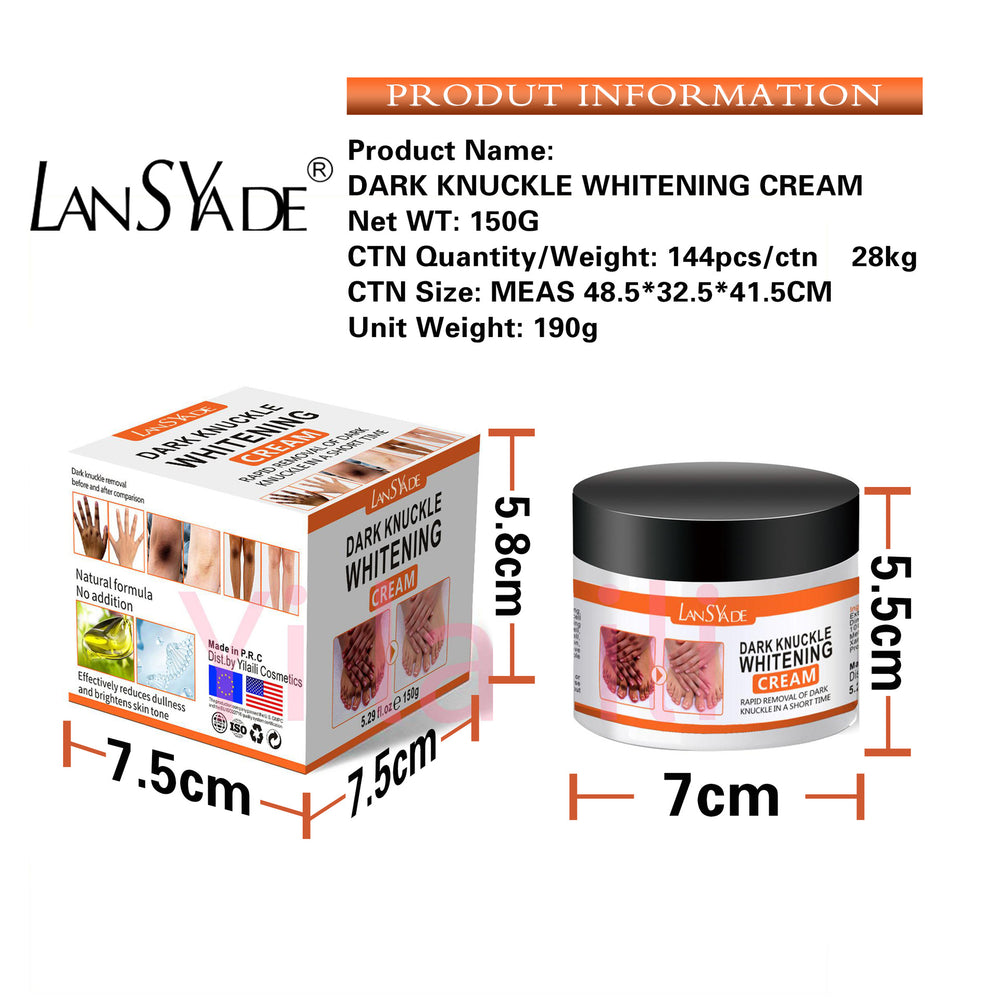 All-english joint & hand dark spot corrector, firming, brightening, hydrating, and moisturizing hand cream & body lotion 150g - wholesale for export