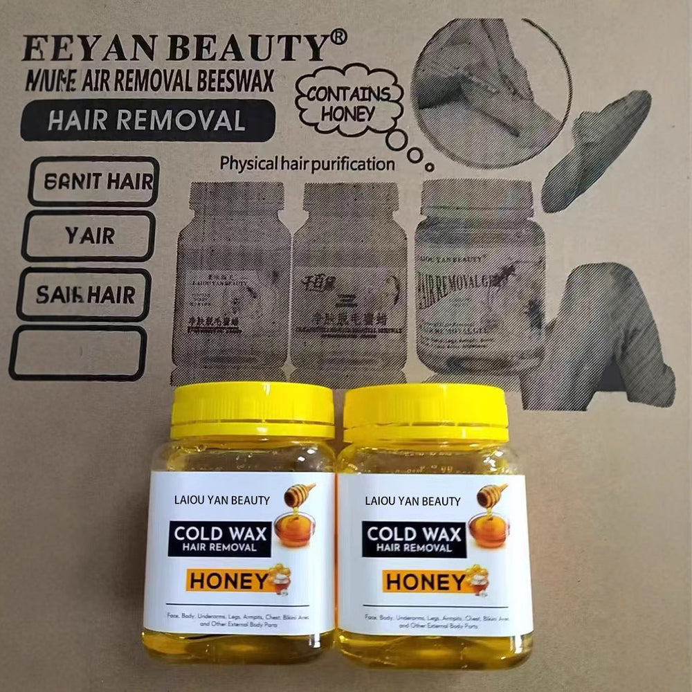 export honey skin purifying hair removal wax - gentle, soothing, and cleansing for underarms, arms, and full body hair removal. wholesale available