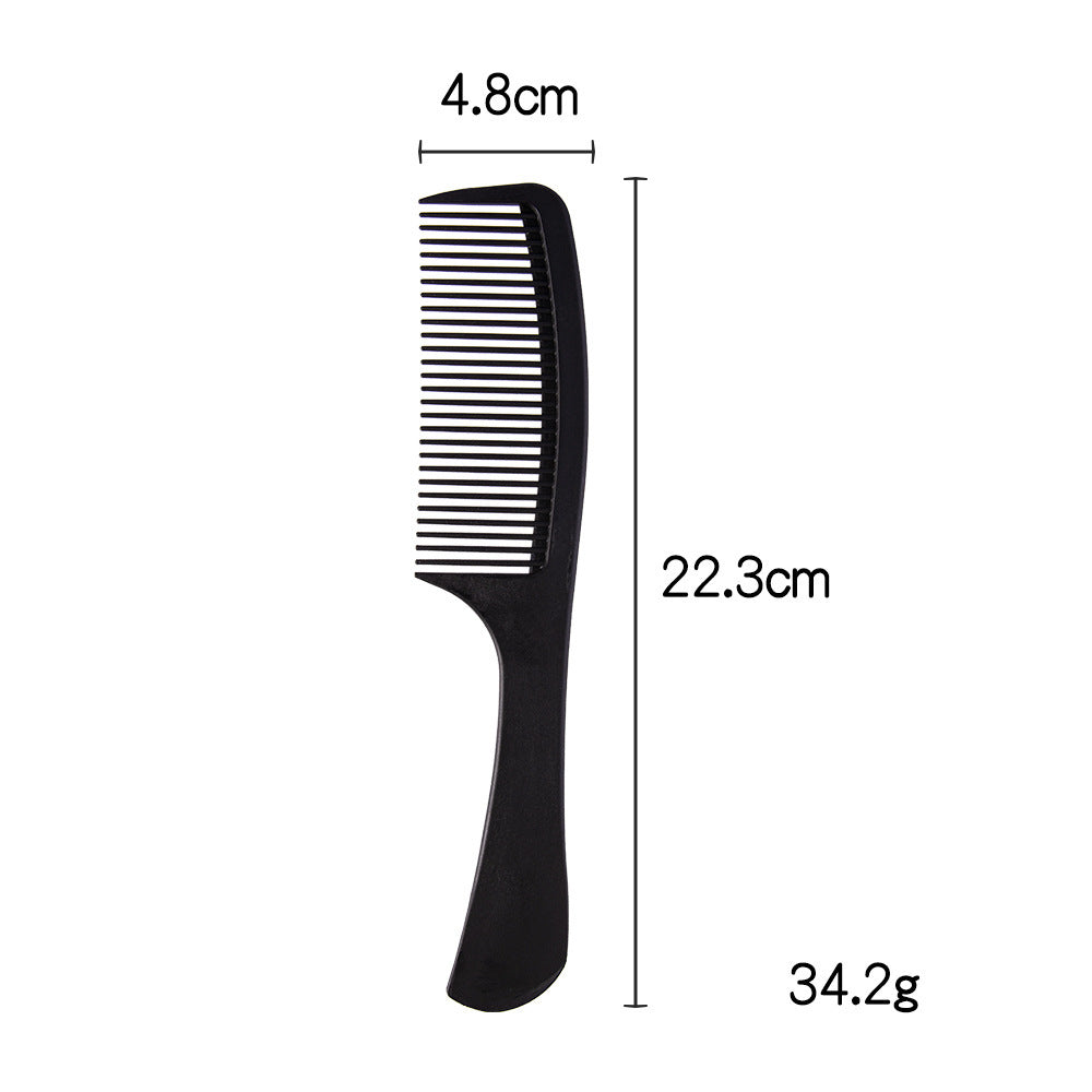 Hairdressing comb cross-border various combs barber shop special comb pointed tail dual-purpose oil head comb can be printed with logo and fixed color