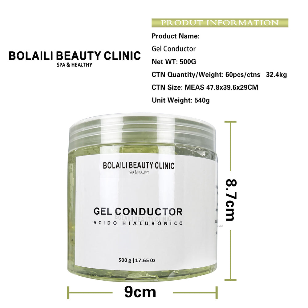 facial gel hyaluronic acid gel hydrating and firming instrument introduction massage gel export wholesale