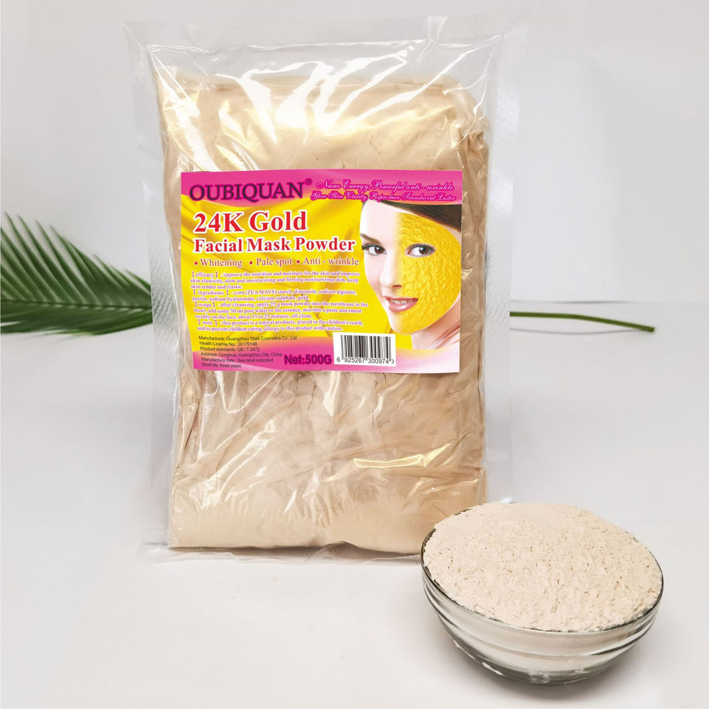 active gold gold soft mask powder to dilute melanin acne marks gold mask powder wholesale gold powder 500g