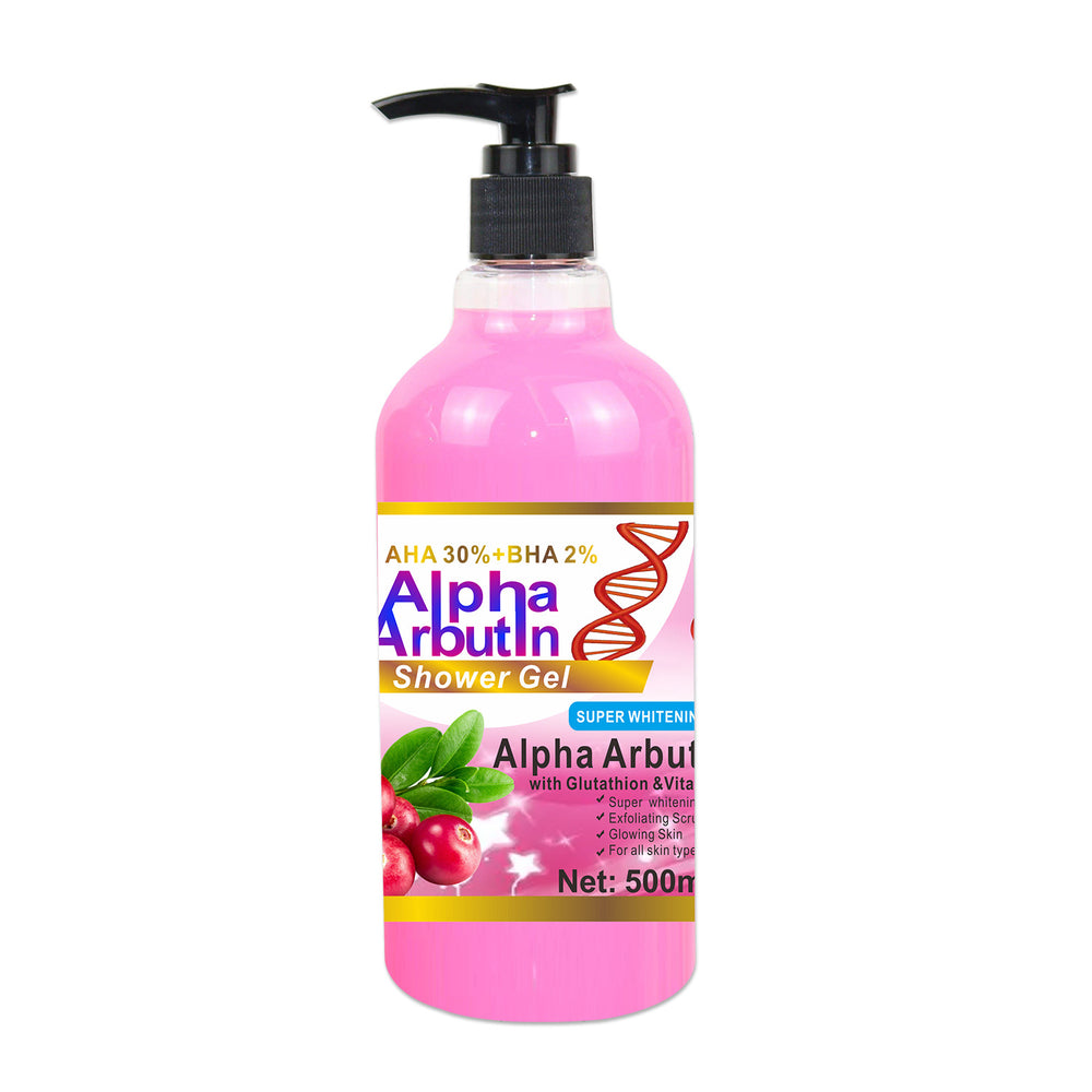 turmeric scrub shower gel 500ml - rich lather, refreshing, moisturizing body wash with carrot extract - export quality