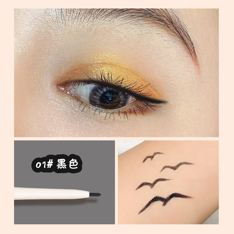 Wodwod eyeliner gel pen for women, ultra-fine, long-lasting, waterproof, smudge-proof, beginner-friendly, under-eye brightening, lower eyelid definition