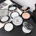 Kakashow velvet mist setting powder cake, long-lasting oil control, concealer, waterproof, anti-sweat, not easy to remove makeup, honey powder cake