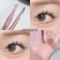 Sweet mint crescent double-ended under-eye brightening pen - 2-in-1 shadow & highlight, waterproof, sweat-proof, smudge-proof, lower eyelid application