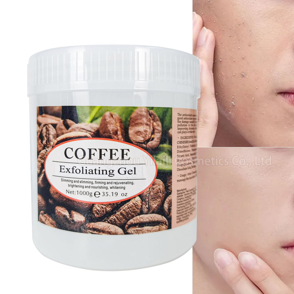 facial and body exfoliating gel, gentle and moisturizing, removes dead skin, deeply cleans pores, and treats body chicken skin