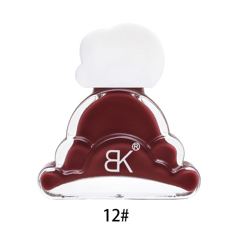New oil-based nail polish, no baking required, non-peelable, quick-drying, solid color red, non-peelable, whitening summer nail polish