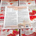 red pomegranate beauty salon skincare set - 5-piece massage skincare kit - wholesale for export
