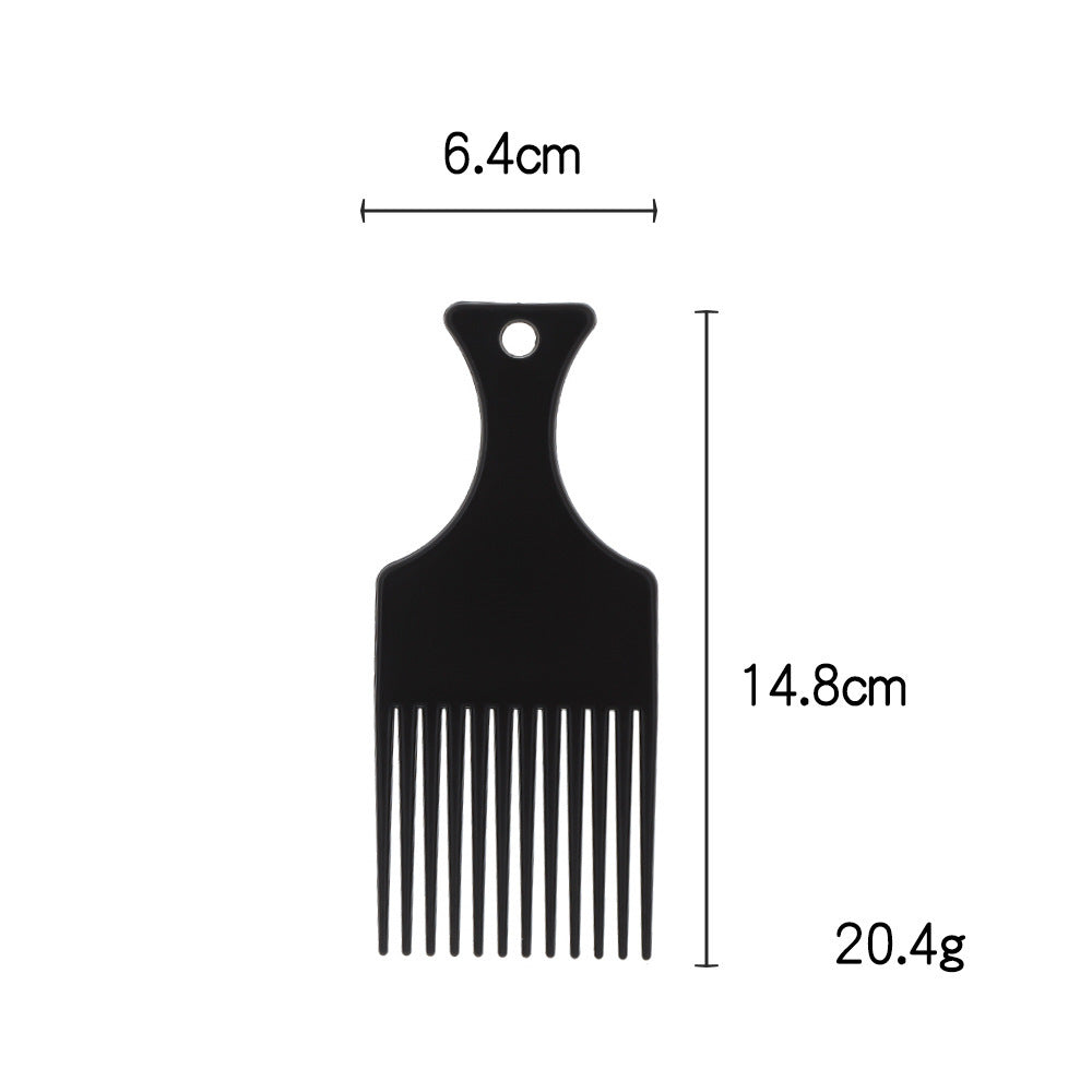 Hairdressing comb cross-border various combs barber shop special comb pointed tail dual-purpose oil head comb can be printed with logo and fixed color