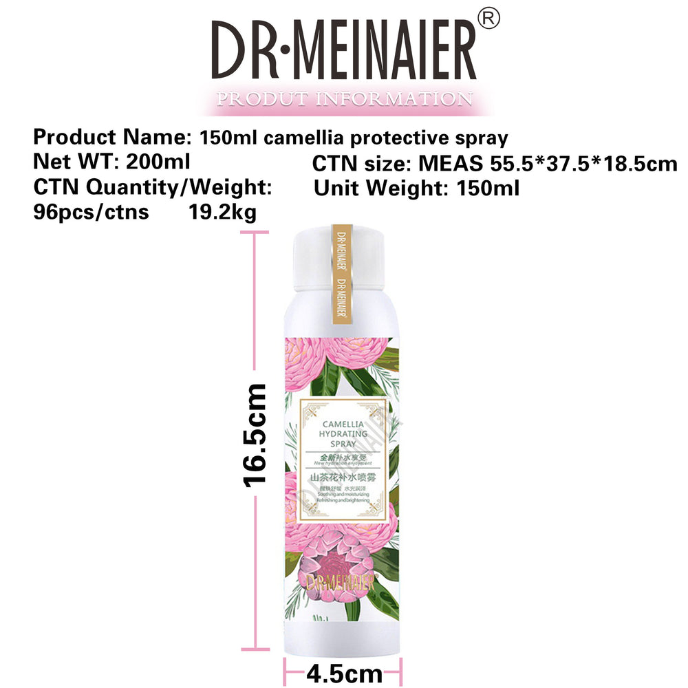 menair camellia hydrating mist - moisturizing, repairing, nourishing, pore-minimizing, refreshing, and revitalizing toner - direct sales