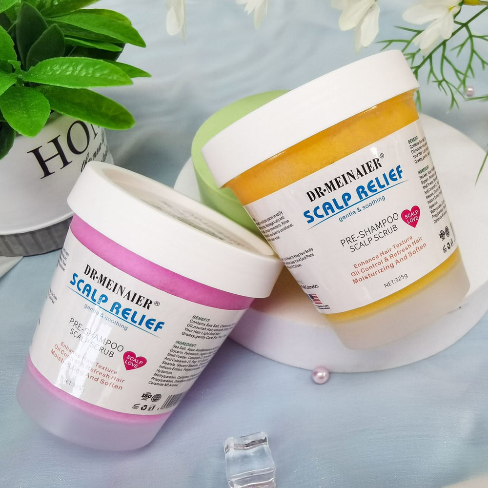 ice cream sea salt scrub oil control cleansing scalp cream fluffy shampoo rich foam 325g hot style
