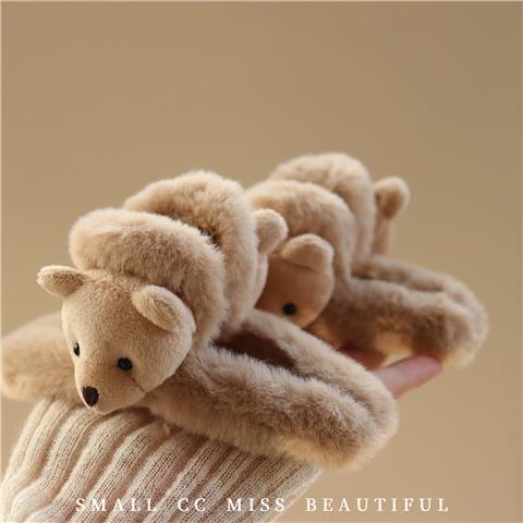 Fall and winter cartoon stuffed gripper hairpin back of head hair gripper cute fashion clip headwear girl shark clip