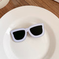 Creative sunglasses hairpin cute cute bangs clip funny selfie side clip broken hair clip easiest for match hairpin japanese and korean women