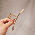 Popular metal large hair clip for women korean girlcasualelegantelegance hair clip back of head hair clip clip headwear
