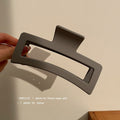 13cm large shark clip for thick hair, large square hair clip, back of head hair clip, headwear, hair clip for girls