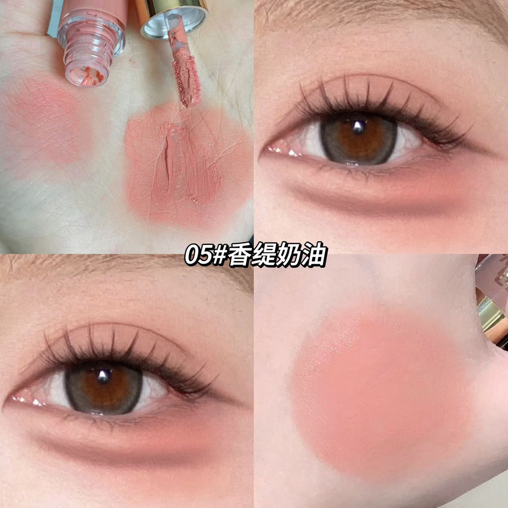 Makeup kakashow starry liquid eye shadow pearlescent matte fine shimmer highlight brightening lying silkworm eye shadow liquid