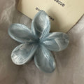 10# splash ink flower blue-8cm
