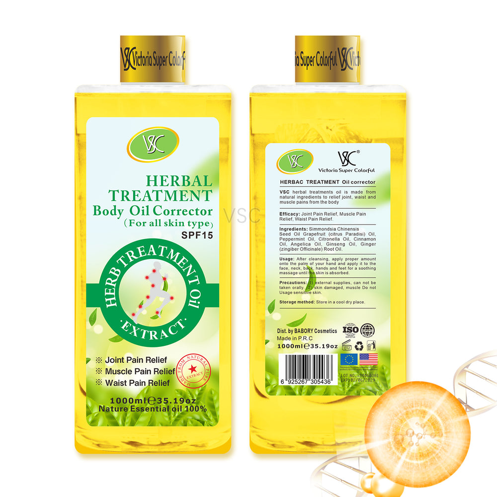 turmeric essential oil 1000ml - body, face & joint massage heating oil - wholesale for export