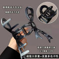 High-end gradient ribbon bow clip large headgear hair back head shark clip acrylic hair accessories for women