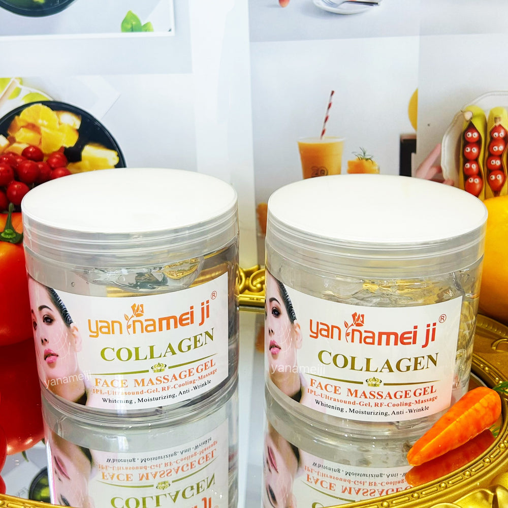 exclusive facial collagen gel hydrating, moisturizing and firming massage gel 500g export wholesale
