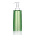Flat shoulder lotion dispensing bottle, high-end cleaning and care bottle plastic 680ml round bottle, shampoo and shower gel press bottle