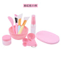 Silicone mask bowl soft gel beauty mixing bowl full set with 11-piece mask applicator set - wholesale beauty salon tools