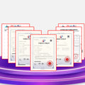 Wooden makeup mirror with metal trim - foldable, desktop, portable, home beauty, touch-up, princess style, household mirror
