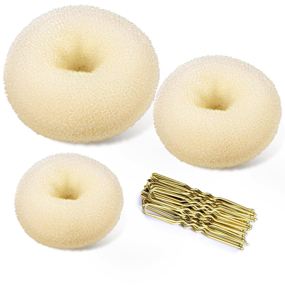 Factory direct sales opp ball head styling hair set donut does not hurt hair fluffy hair curler to tie hair