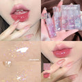 Kapavini marshmallow lip oil: hydrating, moisturizing, anti-chapping, mirror-shine, transparent glass lips