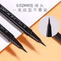 New xixi cool and charming eyeliner pen waterproof not easy to smudge sponge tip cool black eyeliner pen wholesale