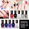 Set of nail polish, quick-drying, no-bake, peelable, water-based, beginner-friendly nail polish, 5ml*10 bottles, cross-border