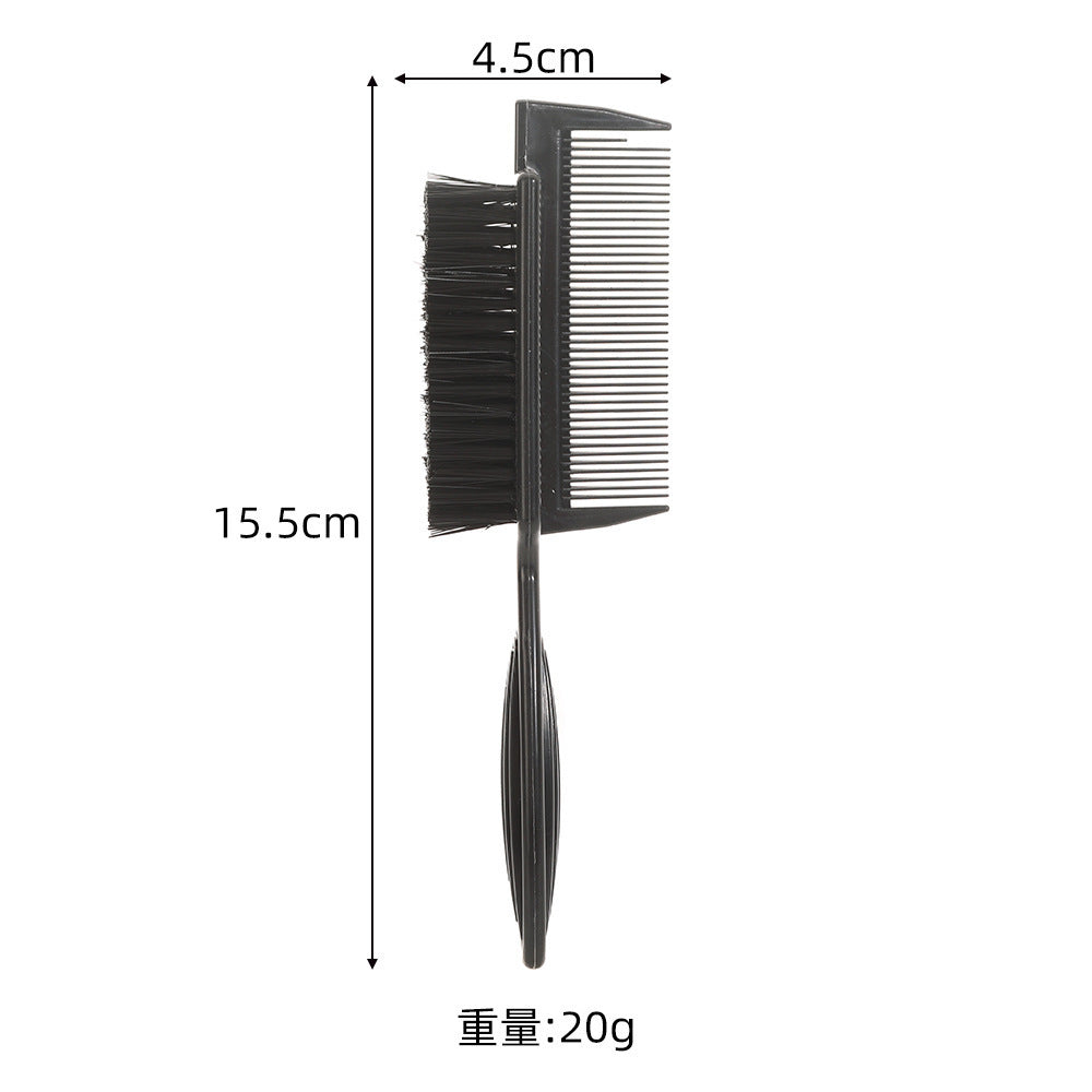 Double-sided hair dye comb professional hair salon hairdressing shop baking oil hairdressing tools double-sided brush for home hair dye brush wholesale