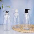 400ml kids' press-type lotion liquid dispenser bottle, shampoo plastic packaging bottle, empty shower gel bottle