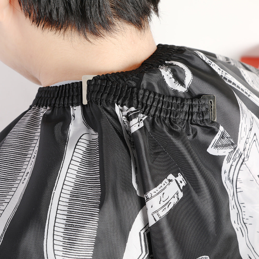 Various printing pattern hairdressing shop baking oil hair dyeing hair salon adult hair cutting scarf large shawl